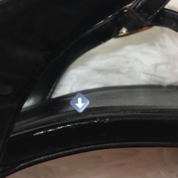 Cole Haan Grand OS Peep Toe Slingback Heel - Black - 8 - Picture 11 of 12